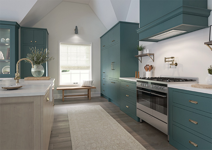 Petra Voile, Simple White - Roman Blind - Image 6